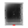 Cutie distributie IP67 din ABS gri, usa transparenta, placa metalica, 400x500x240 mm PS405024 Plastim - 3